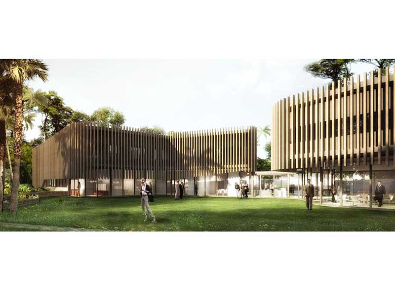 Plan du campus universitaire de Nairobi, Aw-eck : Ingénierie structure
