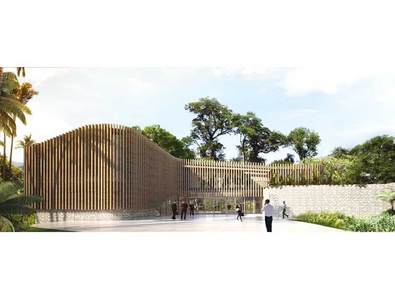 Plan, vue d'ensemble du campus universitaire de Nairobi, Aw-eck : Ingénierie structure