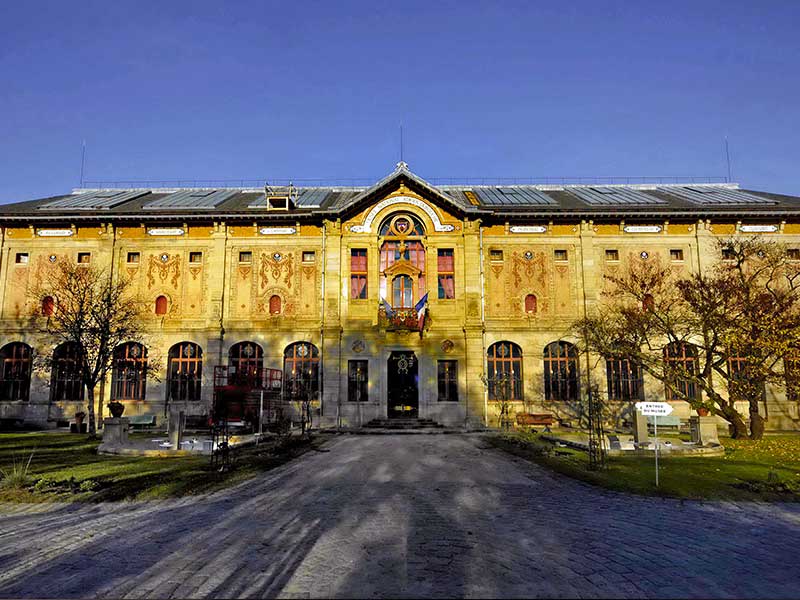 Photo de la façade du musée Adrien Dubouché à Limoges, projet de réhablitation aw-eck : BET TCE