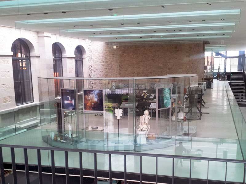 Photo de l'une des salles de du musée Adrien Dubouché à Limoges, projet de réhablitation aw-eck : BET TCE